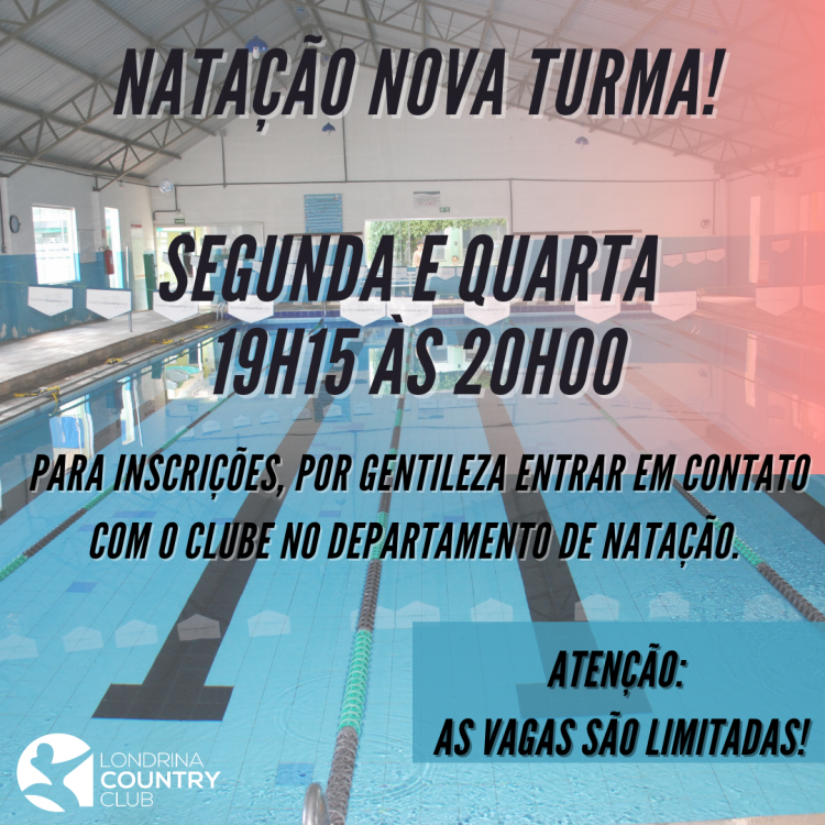 Natação e Hidroginástica - Novas turmas (2)